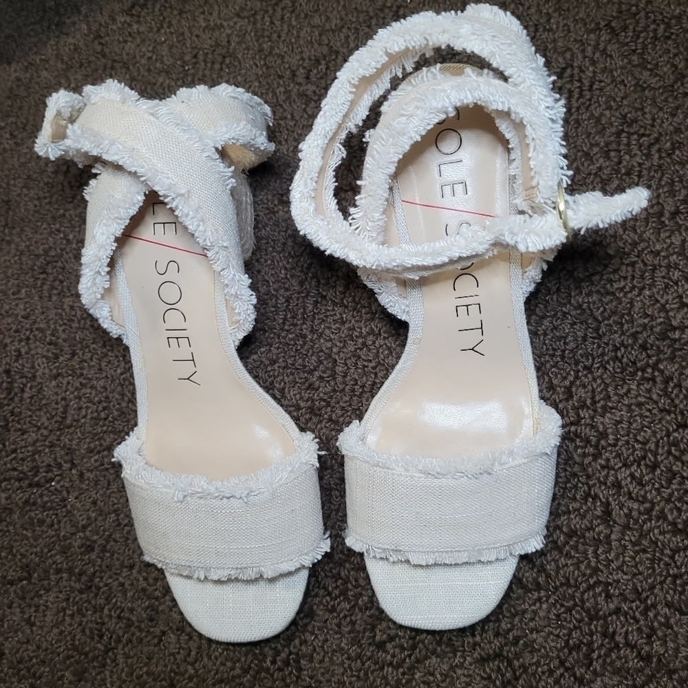 Sole Society Jordenya Espadrille Sandal  6M